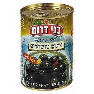 Bnei Darom Olives Black 560G