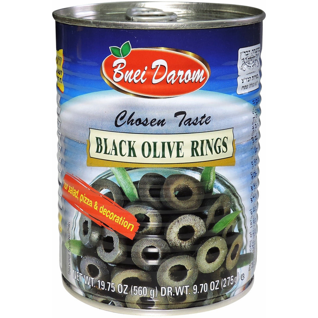 Bnei Darom Olive Rings Black 560G