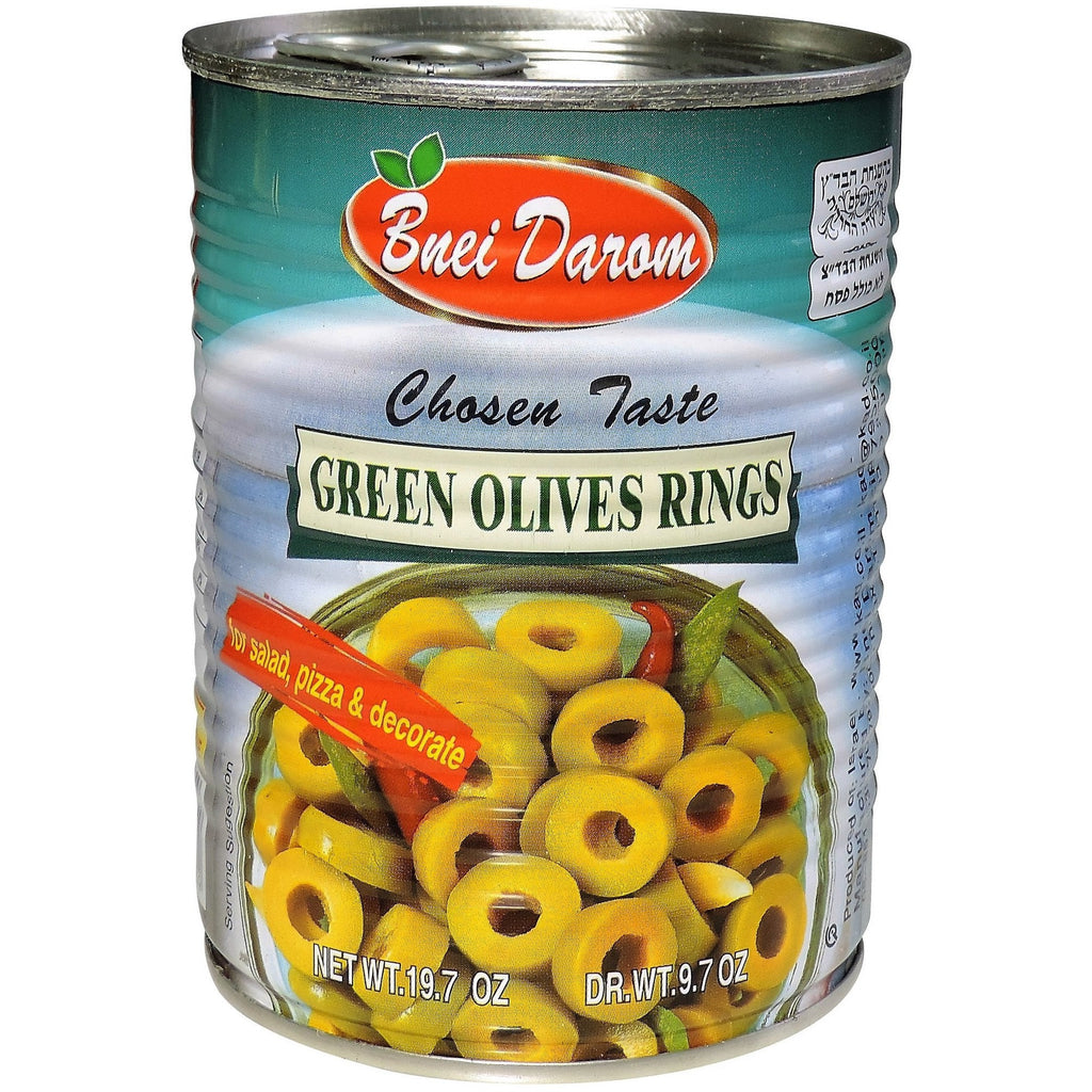 Bnei Darom Olive Rings Green 560G