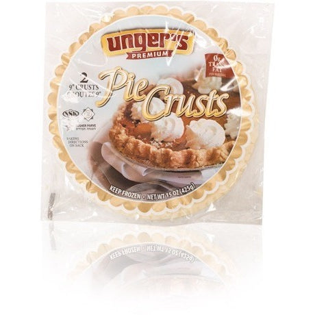 Ungers Pie Crust 9'' Frozen 2 Pack