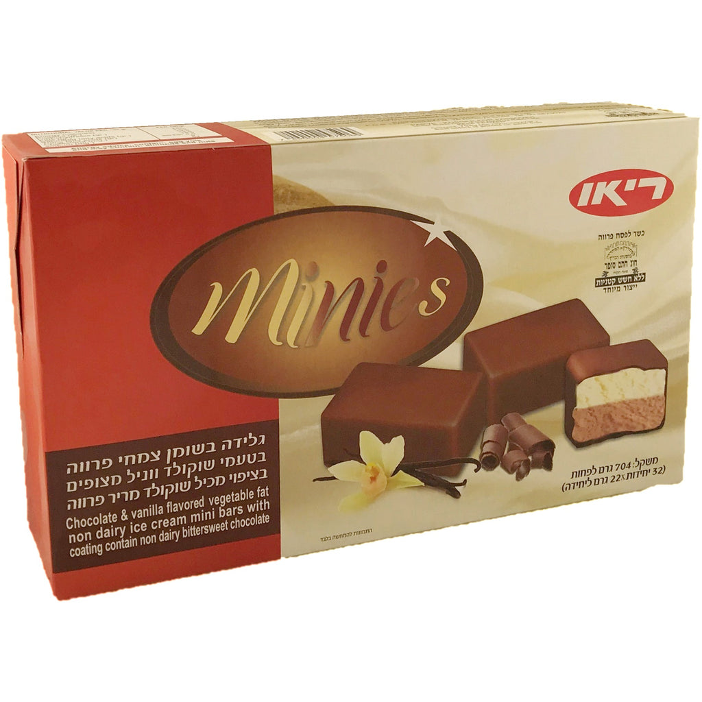 Rio Minies Chocolate Vanilla Ice Cream Bars 32 Pack 704G