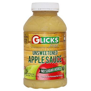 Glicks Apple Sauce Unsweetened 1.3Kg