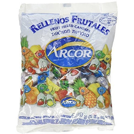 ARCOR ASSORTED FRUIT FILLED CANDIES 470G x 12