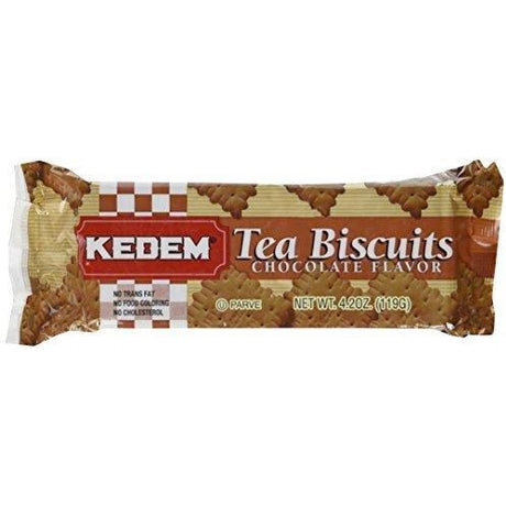 KEDEM TEA BISCUITS CHOCOLATE 119g x 24