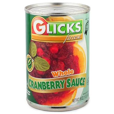 Glicks Whole Cranberry Sauce 453G