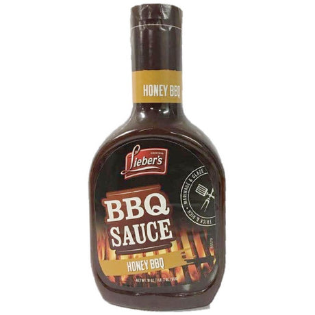 Liebers BBQ Sauce Honey Barbecue 510G