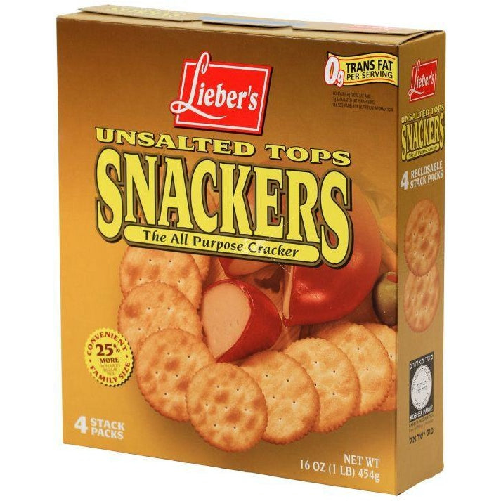 Liebers Unsalted Snackers 340G