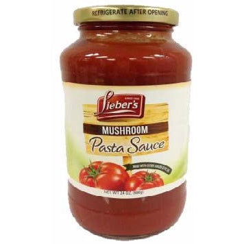 Liebers Pasta Sauce Mushroom 680G