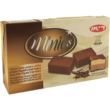 Rio Minies Chocolate Hazelnut Ice Cream Bars 32 Pack 704G